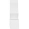 Ekena Millwork Saratoga Architectural Grade PVC Gable Bracket, 36"W x 13 1/2"H x 4"D x 4"F, 9/12 Pitch GBP036X14X0404SAR00 - alternate 3